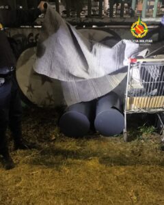 Homem é preso suspeito de furtar lixeiras públicas em Ceilândia
