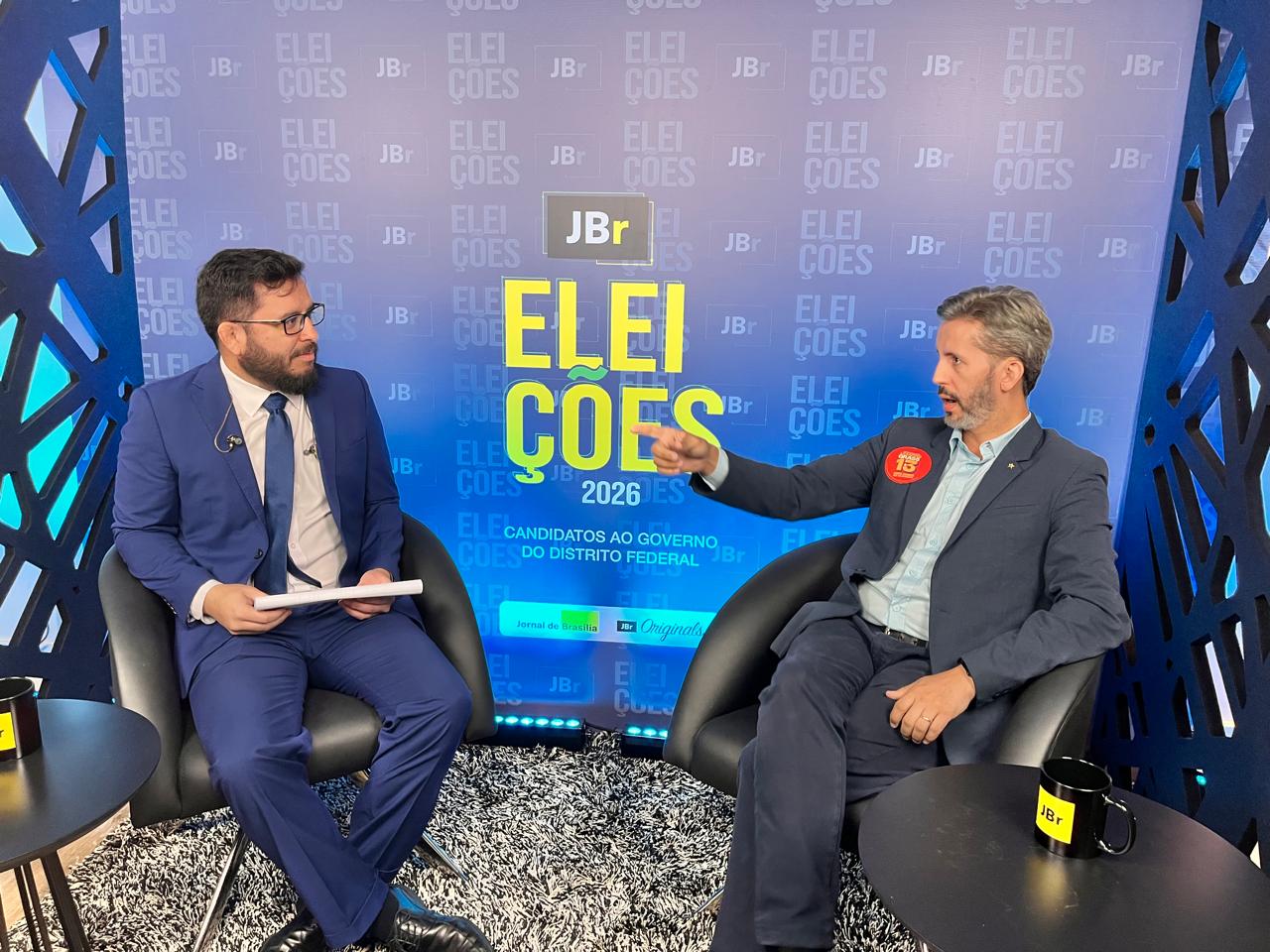 Leandro Grass é o quinto sabatinado pelo JBr Eleições