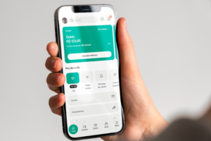Ilustração da conta digital do PicPay
