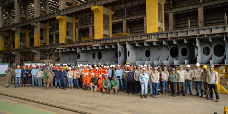 Estaleiro no RS começa a construir navios encomendados pela Transpetro