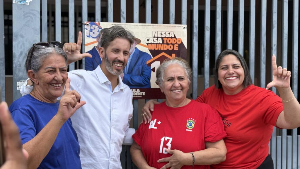 Leandro Grass visita casas de apoiadores em Ceilândia e aposta em mobilização na reta final