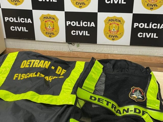 Polícia Civil do DF deflagra operação contra esquema de furto de coletes do Detran-DF