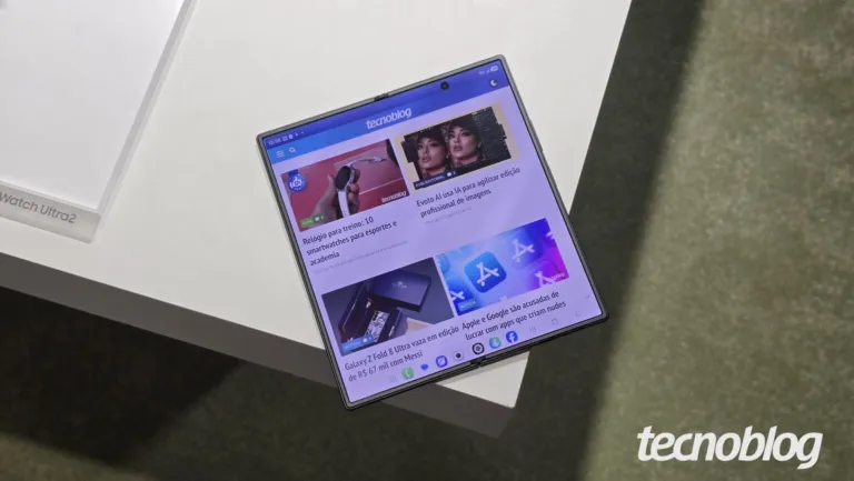 Samsung pode lançar tablet dobrável com tela de 17 polegadas