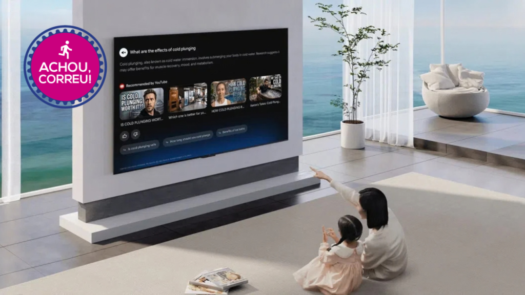 TV TCL C7L 65” registra o menor preço desde lançamento em oferta no Magalu